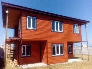 Продается дом из СИП 70% готовности в п. Черноморское